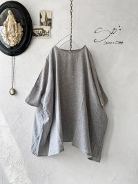 SO／ガーゼワイドチュニック・グレー
