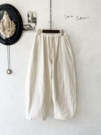 seasew.／508 オックスコクーンパンツ・生成り