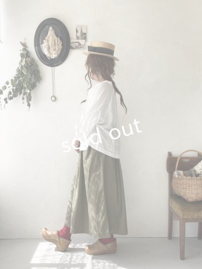 画像10: seasew.／702 タックスカート・カーキ