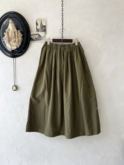 画像7: seasew.／702 タックスカート・カーキ