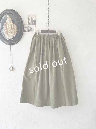画像7: seasew.／702 タックスカート・カーキ