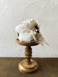 画像7: pollenbienco／アンティークレースのクッションブレスレット・くすみピンク