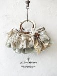 画像1: pollenbienco／アンティークレースと十字架のバスケット・C (1)