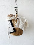 画像10: pollenbienco／アンティークレースと十字架のバスケット・A