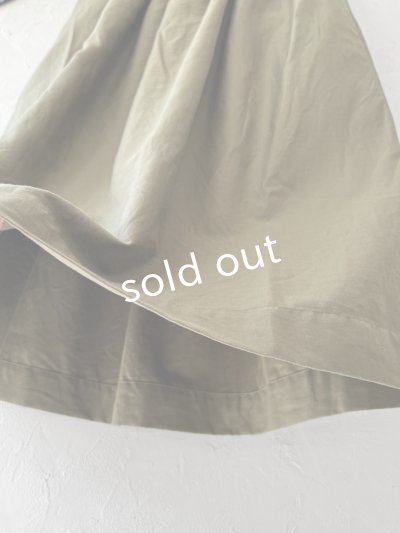 画像6: seasew.／702 タックスカート・カーキ