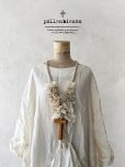 画像1: pollenbienco／アンティークレースと十字架のネックレス・C (1)
