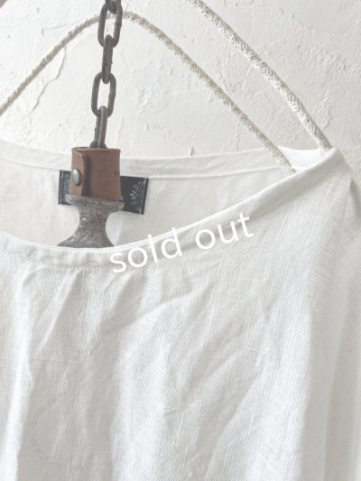 画像5: shizuka's/フレンチ袖レイヤードブラウス・ストライプ