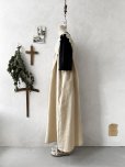 画像11: kosatofuku／レースフリルショルダーのサロペットワンピース・生成り