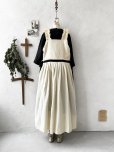 画像12: kosatofuku／フリルショルダーとプリーツリボンのワンピース・ アイボリー