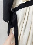 画像7: kosatofuku／フリルショルダーとプリーツリボンのワンピース・ アイボリー