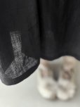 画像11: kosatofuku／フリルケープ付のリネンローギャザーワンピース・黒