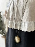 画像6: kosatofuku／フリルケープ付のリネンローギャザーワンピース・黒