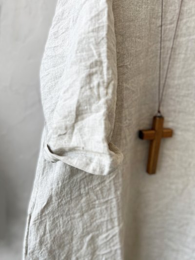 画像12: Re:born/リネンワンピース・ブラック