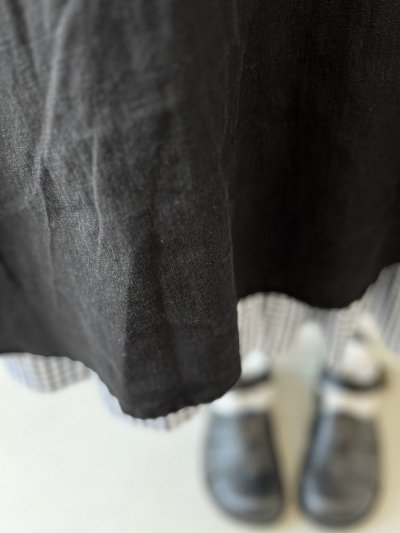 画像4: Re:born/リネンワンピース・ブラック