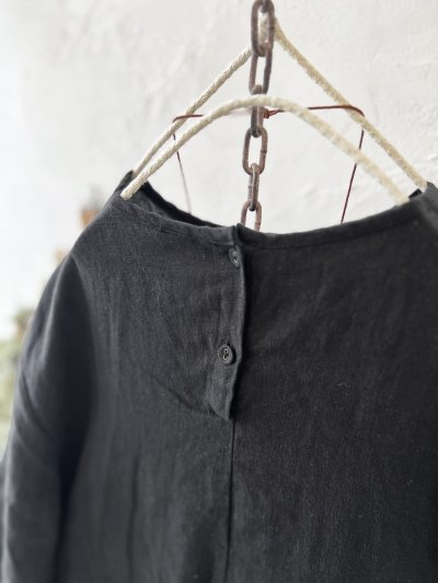 画像6: Re:born/リネンワンピース・ブラック