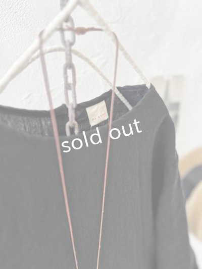 画像3: Re:born/リネン七分袖ワンピース・黒