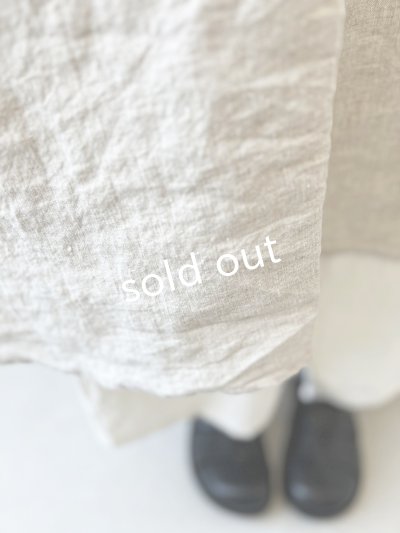 画像6: Re:born/リネンワンピース・ナチュラル