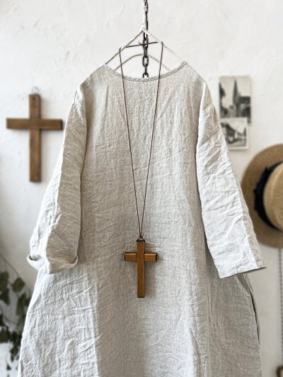 画像10: Re:born/リネンワンピース・ブラック