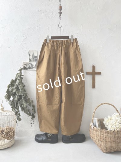 画像5: je suis comme je suis/蕾パンツ・キャメルブラウン