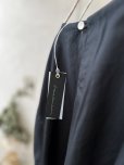 画像6: je suis comme je suis/サイドギャザーブラウス・黒