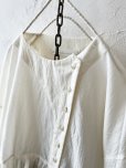 画像3: je suis comme je suis/「佇む」ギャザーブラウス・オフ