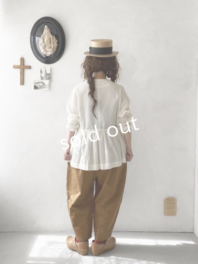 画像10: je suis comme je suis/蕾パンツ・キャメルブラウン