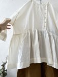 画像5: je suis comme je suis/「佇む」ギャザーブラウス・オフ