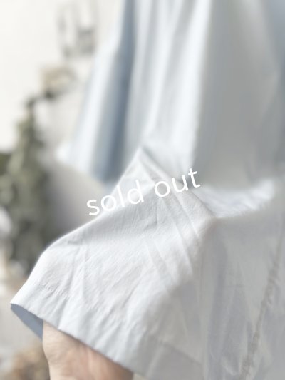 画像7: je suis comme je suis/サイドギャザーブラウス・水色