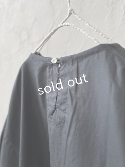 画像5: je suis comme je suis/サイドギャザーブラウス・黒