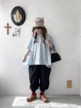 画像11: je suis comme je suis/サイドギャザーブラウス・水色