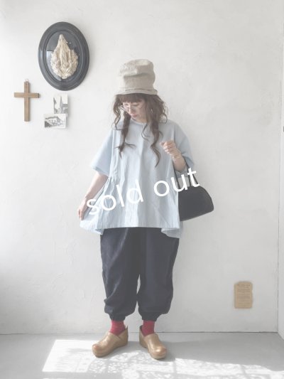 画像12: je suis comme je suis/サイドギャザーブラウス・水色