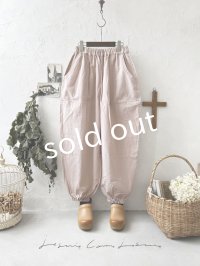 je suis comme je suis/ワイドファティーグパンツ・ピンク
