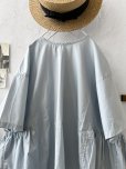 画像3: je suis comme je suis/サイドギャザーブラウス・水色