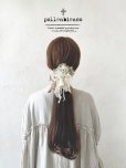 画像1: pollenbienco／アンティークレースのウィッグクリップ (1)