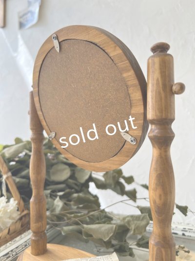 画像6: Creer／パインスタンドミラー