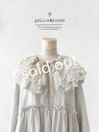 pollenbienco／アンティークレースのティペット・B