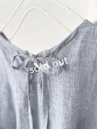 画像3: Avenue／フリルギャザーポンチョ・デニムブルー