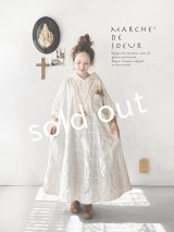 MARCHE' DE SOEUR／Ａラインフードワンピース・パッチワーク