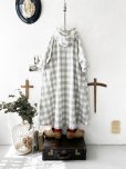 画像9: MARCHE' DE SOEUR／Ａラインフードワンピース・チェック