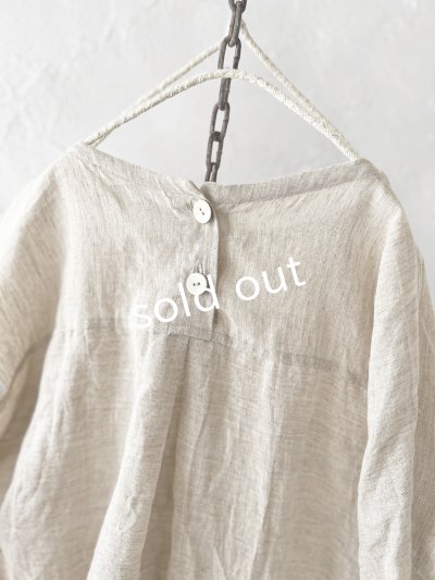 画像10: MARCHE' DE SOEUR/裾リボンプルオーバー・杢生成り