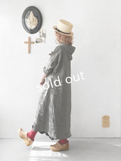 画像15: MARCHE' DE SOEUR/Aラインフードワンピース・チェック