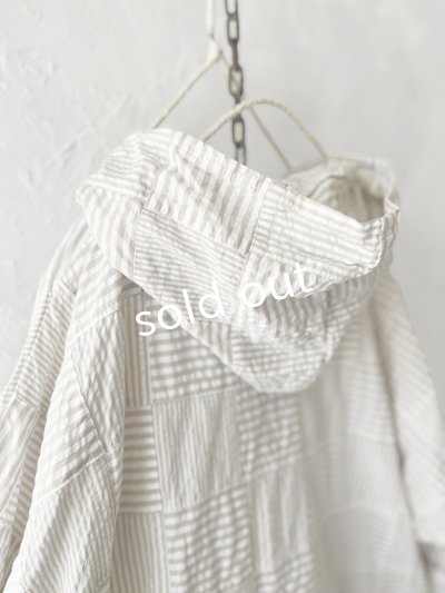 画像13: MARCHE' DE SOEUR/Aラインフードワンピース・パッチワーク