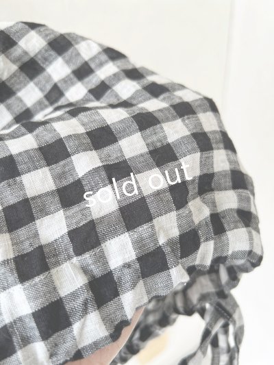 画像8: MARCHE' DE SOEUR／裾リボンプルオーバー・ギンガム