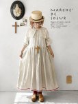 画像1: MARCHE' DE SOEUR／ギャザーワンピース・赤耳ミリチェック (1)