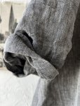 画像6: MARCHE' DE SOEUR／Ａラインフードワンピース・黒シャンブレー