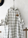 画像3: MARCHE' DE SOEUR／Ａラインフードワンピース・チェック