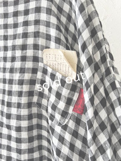 画像5: MARCHE' DE SOEUR／裾リボンプルオーバー・ギンガム