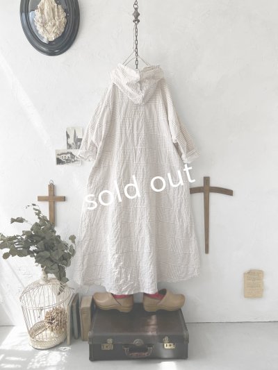 画像11: MARCHE' DE SOEUR/Aラインフードワンピース・パッチワーク