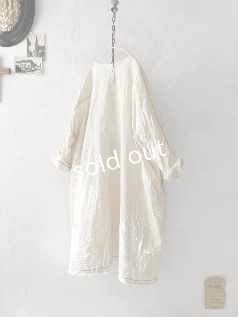画像9: MARCHE' DE SOEUR／ワイドチュニック・ミルク (9)
