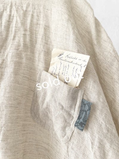 画像5: MARCHE' DE SOEUR/裾リボンプルオーバー・杢生成り